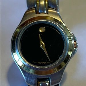 Movado Watch Two-Tone:Gold/Silver